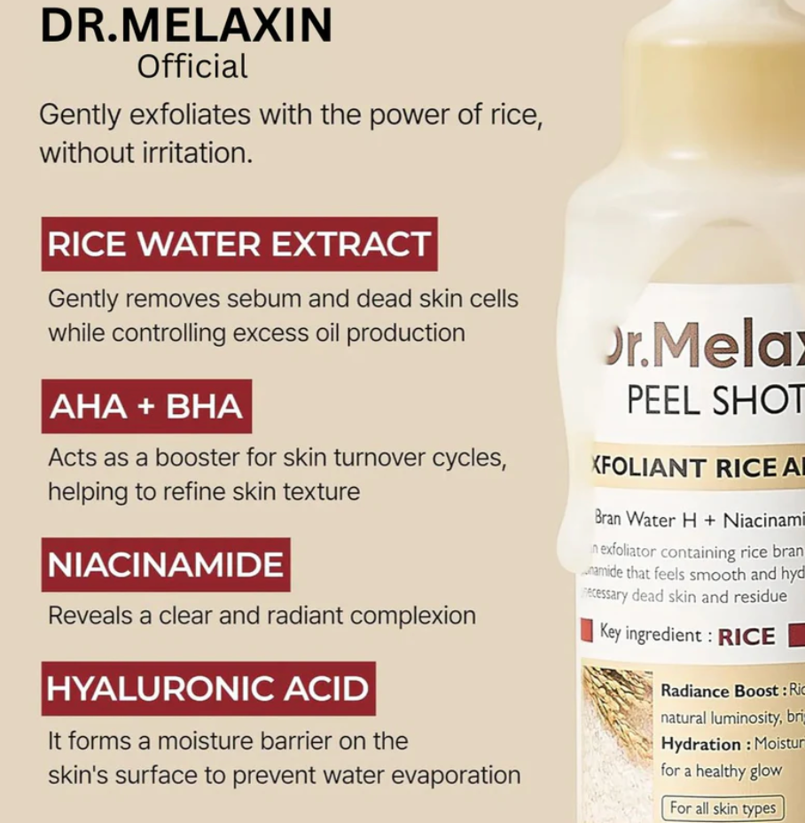 Dr. Melaxin Rice Peel Serum Ampoule™